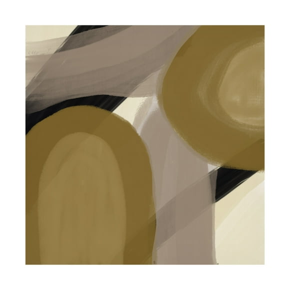 Trademark Fine Art Yopie Studio Amica Gold Canvas Wall Art