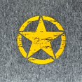 thumbnail image 1 of HENGFAYCar Stickers Five-Pointed Stars Battle Damage Reflective Decoration For Door Engine Hood Prado  Tacoma Pick-up Trunks, 1 of 6