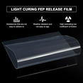 thumbnail image 6 of 4Pcs FEP Release Films 3D Printer Accessories FEP Film Spare Parts with Plastic Scraper Tool, 6 of 7