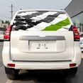 thumbnail image 5 of Rear Window Graphic Decal For SUV jeep PICK-UP TRUCK  AMERICAN Flag Army Green Thin Line PERFORATED VINYL TINT Sticker Window Tint, 5 of 5