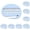 White*10, variant on Juaoua 1Pc Mini Oval Letter Opener With Ruler,Envelope Slitter with Concealed Blade,Portable Multifunctional Paper Cutting Tool,Perfect For Opening Envelopes,Files,And Packages,White
