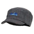 thumbnail image 2 of Winter Elements Wool Fashion Fitted Engineer Cap - Black OSFM, 2 of 5