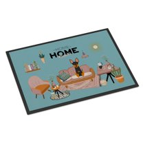 English Toy Terrier Sweet Home Indoor or Outdoor Mat 18x27 CK7954MAT