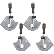EPOTOOR 4 Pack Corner Clamp 90 Degree Right Angle Clamps With Adjustable Swing Jaw Aluminum Alloy Tools