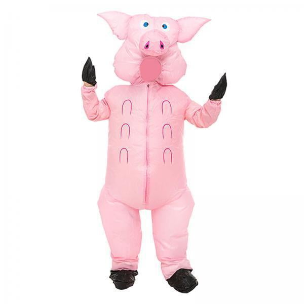 2 Disfraces Inflables De Cerdo Para Fiestas De Máscaras Y Presentaciones Para Niños