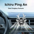 thumbnail image 6 of Safe Journey Deer Car Perfume, Antler Shape Car Air Freshener, Journey Breath Sweet Smell Conditioner, Car Interior Fragrance, 6 of 6