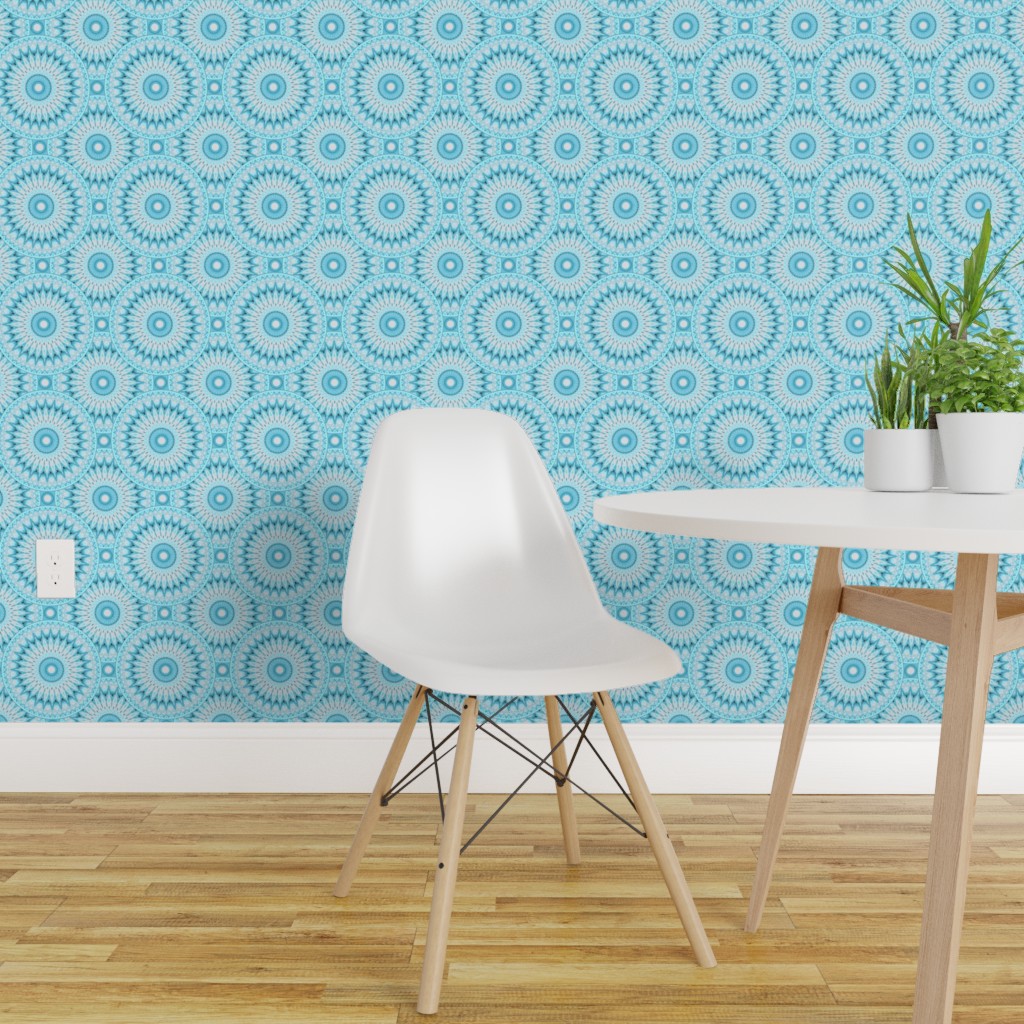 Peel-and-Stick Removable Wallpaper Mandala Modern Decor Medallion
