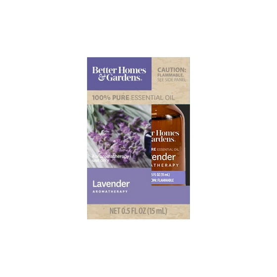 Better Homes Gardens 15 Ml 100 Pure Lavender Essential Oil - 