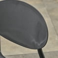 thumbnail image 3 of Landry Outdoor Plastic Chairs, Set of 2, Black, 3 of 10
