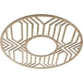 thumbnail image 2 of 38"OD x 13 7/8"ID x 3/8"T Empire Wood Fretwork Pierced Ceiling Medallion, Red Oak, 2 of 3