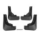 thumbnail image 2 of Barro Juego De 4 Guardabarros Con Tornillos Para Rueda Delantera Y Trasera De Repuesto Para Mitsubishi Outlander 2022 - 2025, 2 of 7