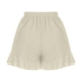 thumbnail image 5 of Aoochasliy Womens Pants Petite Fashion Ladies Sweat Shorts Summer Casual Loose Solid High Waist Short Pants, 5 of 8