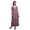 Bluish Violet, variant on Bimba Floral Women Printed Sleeveless Long Maxi Strappy Bohemian Beach Dress-Medium