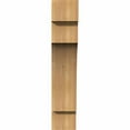 thumbnail image 2 of 5 1/2"W x 12"D x 28"H Mediterranean Smooth Corbel, Western Red Cedar, 2 of 9