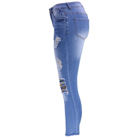 

Jean Pajama Pants Women Woman Jean Pants Women s Jeans High Waist Stretch Jeans Pencil Pants Jean Stretch Leggings for Women