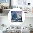 thumbnail image 3 of polar bear snow mountain linen throw pillowcase decoration pillowcase gifting preferred 18x18 inch cushion cover 4 sets sofa pillowcase sofa bedroom living room car, 3 of 8