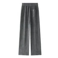 thumbnail image 7 of Chiccall Mens Flared Bottom Sweatpants Fashion Sequin Textured Street Trousers with Pockets, 7 of 7