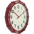 thumbnail image 4 of Infinity Instruments Skipper Plastic 16" Indoor Wall Clock with Quartz Movement for Accurate Timekeeping, Red, 4 of 7