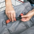 thumbnail image 3 of J.L. Childress Shopping Cart & High Chair Cover for Baby, Kids, & Toddler - For Grocery Carts & Restaurants, Universal Fit - Grey, 3 of 9