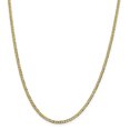 thumbnail image 1 of 14k 3.1mm Solid Polished Light Flat Cuban Chain (Weight: 5.29 Grams, Length: 20 Inches), 1 of 4