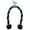 Green&Black, variant on qibylift 27 Inch Nylon Tricep Rope Cable Machine Attachment with Rubber End Caps