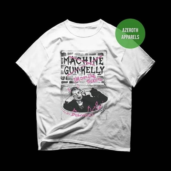 Machine Gun Kelly T-Shirt, MGK Rock Music Tee Tour 2025, Sizes S-5XL, GrolyTee