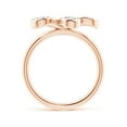 thumbnail image 2 of ANGARA Lab Grown Pave-Set Diamond Daisy Ring for Women in 14K Rose Gold (Size-3.1mm | Color-F-G| Clarity-VS) | April Birthstone, Birthday, Anniversary, Jewelry Gift for Women | Lab-Grown Diamond Ring, 2 of 4