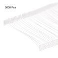 thumbnail image 2 of Uxcell 3" 75mm Pinzas de Etiqueta, Barbas de Etiquetado, Sujetadores de Etiquetas para Ropa 5000pcs, 2 of 5
