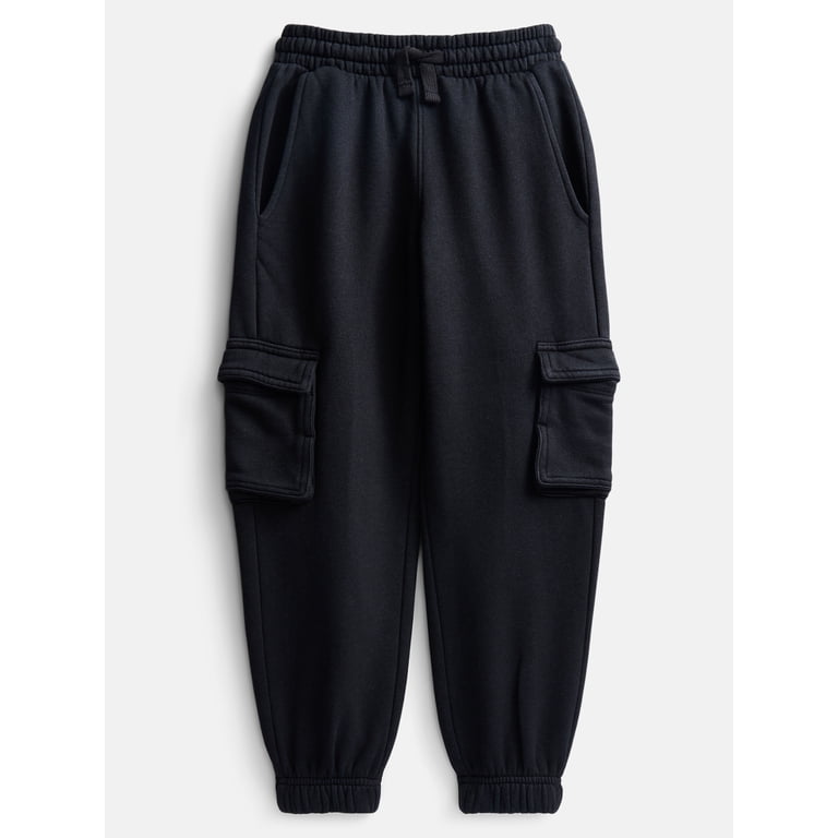 Wonder Nation Boys' Fleece Cargo Jogger Pants photo 1