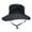 Black, variant on Unisex Boonie Bucket Hat UPF50+ UV Protection Wide Brim Foldable Quick Dry Adjustable Chin Strap Outdoor Fishing Hiking Sun Hat