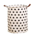 thumbnail image 2 of JingChun Storage Basket, Nursery Hamper Canvas Laundry Basket Foldable with Waterproof Large Storage Baskets for Kids Boys and Girls, office, Bedroom, Clothes,Toys, 2 of 4