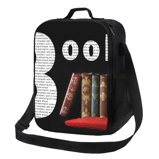Balery Books1 Caja de Almuerzo y Bolsa de Almuerzo para Hombres y Mujeres, Bolsa de Almuerzo Reutilizable con Gran Capacidad, Bolsa de Almuerzo Aislada
