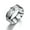 01 Stainless Steel-grey, variant on Mens Women Rings Stainless Steel Silicone Rainbow Band Gear Couple Ring Jewelry-silver Stainless Steel-6