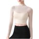 thumbnail image 3 of Tops deportivos,Camiseta informal de manga corta con capucha para mujer, cuello en V, mezcla de poliéster suave, ideal para uso diario y en casa, sopatenor, 3 of 9
