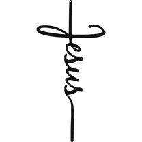 Badger Steel USA Jesus Cross Metal Wall Sculptures