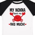 thumbnail image 4 of Inktastic Nonna Loves Me Grandson Boys or Girls Toddler T-Shirt, 4 of 5