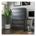 thumbnail image 4 of Alera Lateral File, 5 Legal/Letter/A4/A5-Size File Drawers, Charcoal, 42" x 18.63" x 67.63", 4 of 7