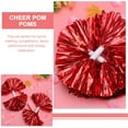 thumbnail image 2 of GAXIRE Cheerleading Accessories 4-Piece Red PET Plastic Set for Cheerleaders and Lightweight, 2 of 8