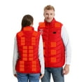 thumbnail image 5 of ToyKingdee Heated Vest Women Men Heated Rechargeable Warm Vests, 3 Heating Levels 9 Heating Zones, Plus Size Puffer Winter Coats, 5 of 8