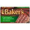 Baker's German's Sweet Chocolate Bar 4 oz Box