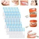 Greensen 80pcs/set Cure-Dents Jetables à la Mode Brosses Interdentaires Douces Outils de Soins Dentaires, Cure-Dents de Soins Dentaires, Cure-Dents Interdentaires – image 1 sur 9