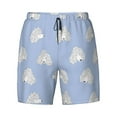 thumbnail image 5 of Rocae Cute Poodle Dog for Men's Swim Trunks Quick Dry With Two Side Pockets and One Lined Patch PocketMedium, 5 of 9