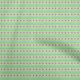 thumbnail image 1 of oneOone Velvet Green Fabric Tribal Sewing Craft Projects Fabric Prints By Yard 58 Inch Wide, 1 of 5
