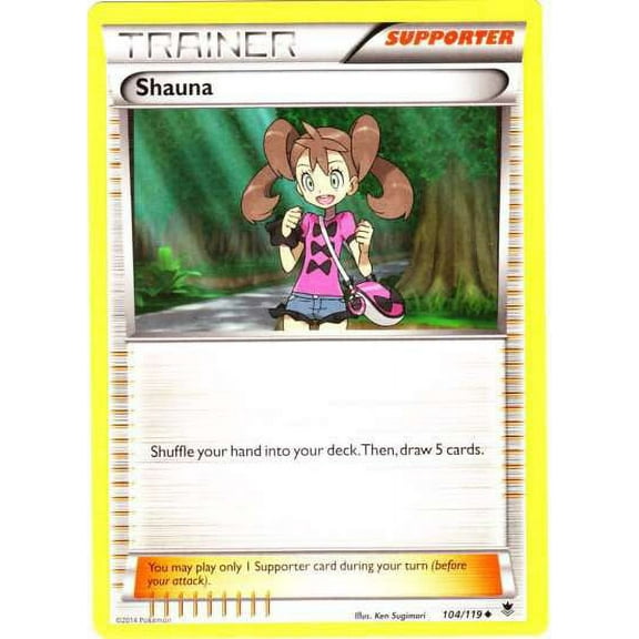 Pokemon Phantom Forces Uncommon Shauna #104