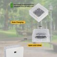 thumbnail image 6 of 4"X4" Solar Brick Lights, 4 Pack Outdoor Solar Lights, Pavers Lights,Solar Pathway Lights Outdoor Waterproof for Garden Courtyard Pathway, Ice Rock Cube Lights (Multicolor), 6 of 6