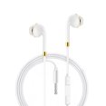 thumbnail image 3 of Auriculares estéreo internos con borde dorado P15 para teléfono móvil, con control por cable y caja de cristal, accesorios para teléfono móvil, 3 of 5
