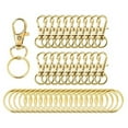 thumbnail image 2 of Lobster Claw Clasps,40PCS Metal Lobster Clasp Gold Lobster Clasp Metal Lobster Clasp Streamlined Design, 2 of 14