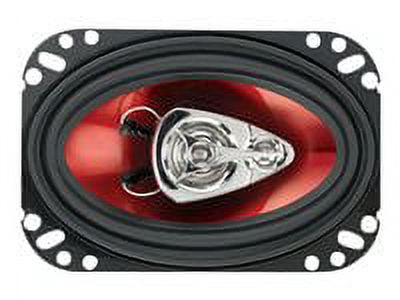 BOSS Audio Systems CH4630 Chaos Series 4 x 6 inch Car Door Speakers - 250 Watts Max (per pair), Coaxial, 3 Way, Full Range, 4 Ohms, Sold in Pairs, Bocinas Para Carro