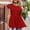 Red, variant on Women's Summer Tops Casual Linen Shirts for Women Loose Fit Cotton Blouses for Women Boho Short Sleeve Blouses for Women my recent orders