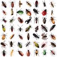 thumbnail image 5 of Pegatinas de vinilo impermeables con simulación de insectos, 50 unidades/lote, 5 of 5